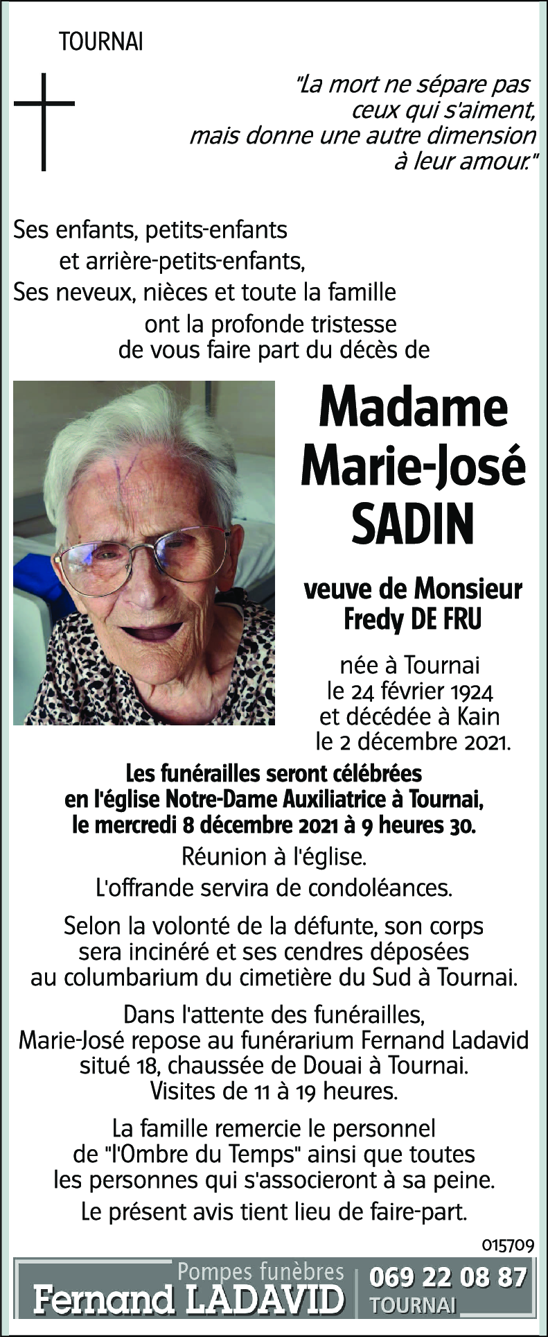 Marie-José SADIN