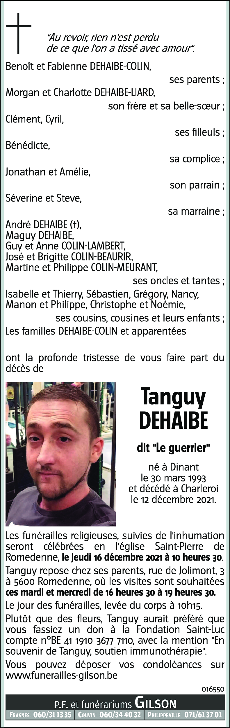 Tanguy DEHAIBE