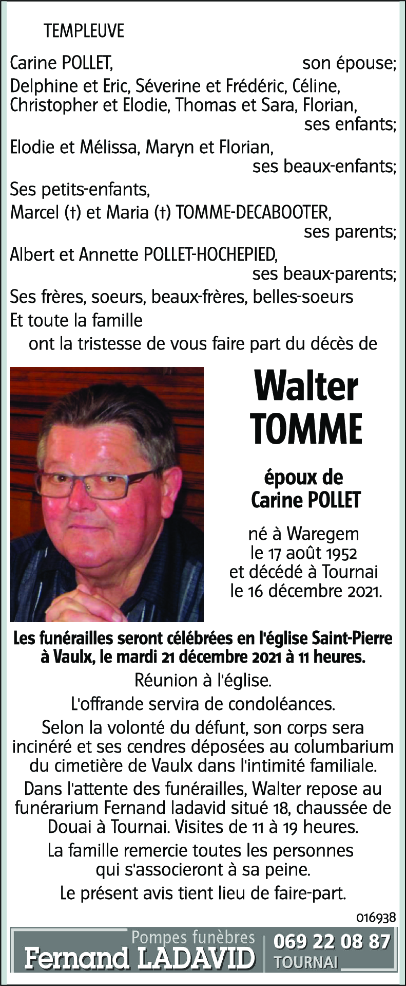 Walter TOMME