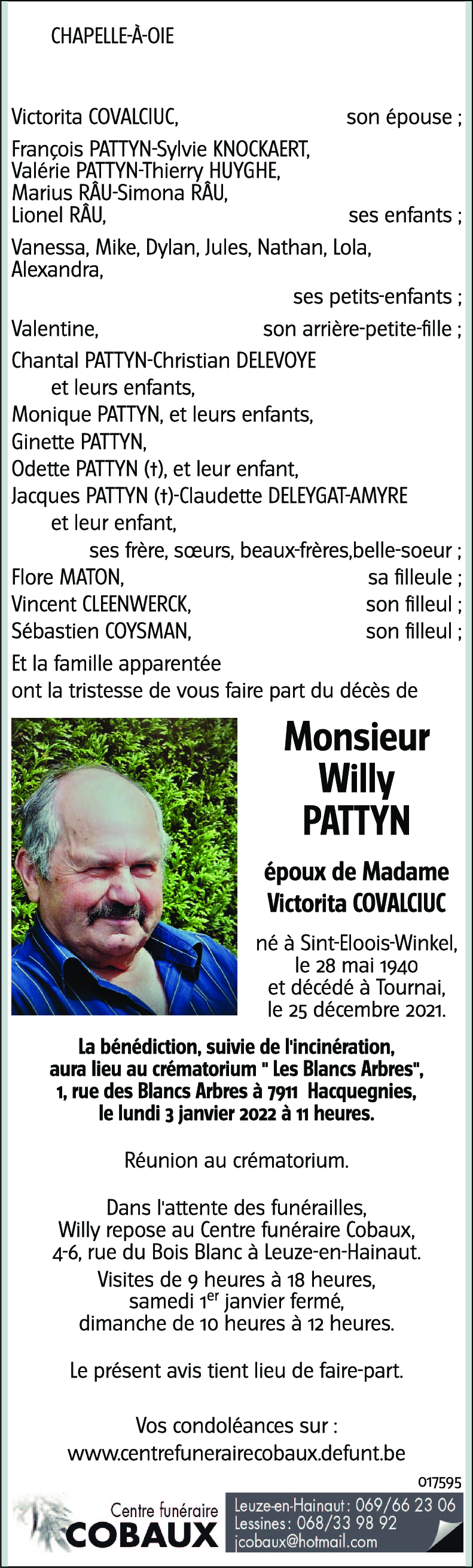 Willy PATTYN