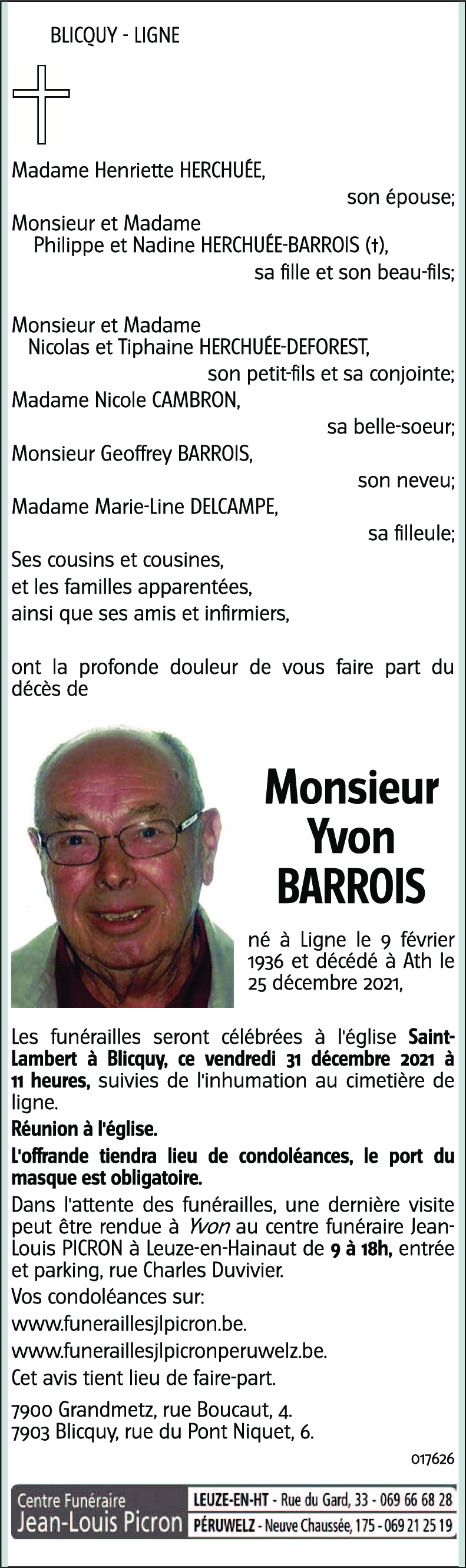 yvon BARROIS