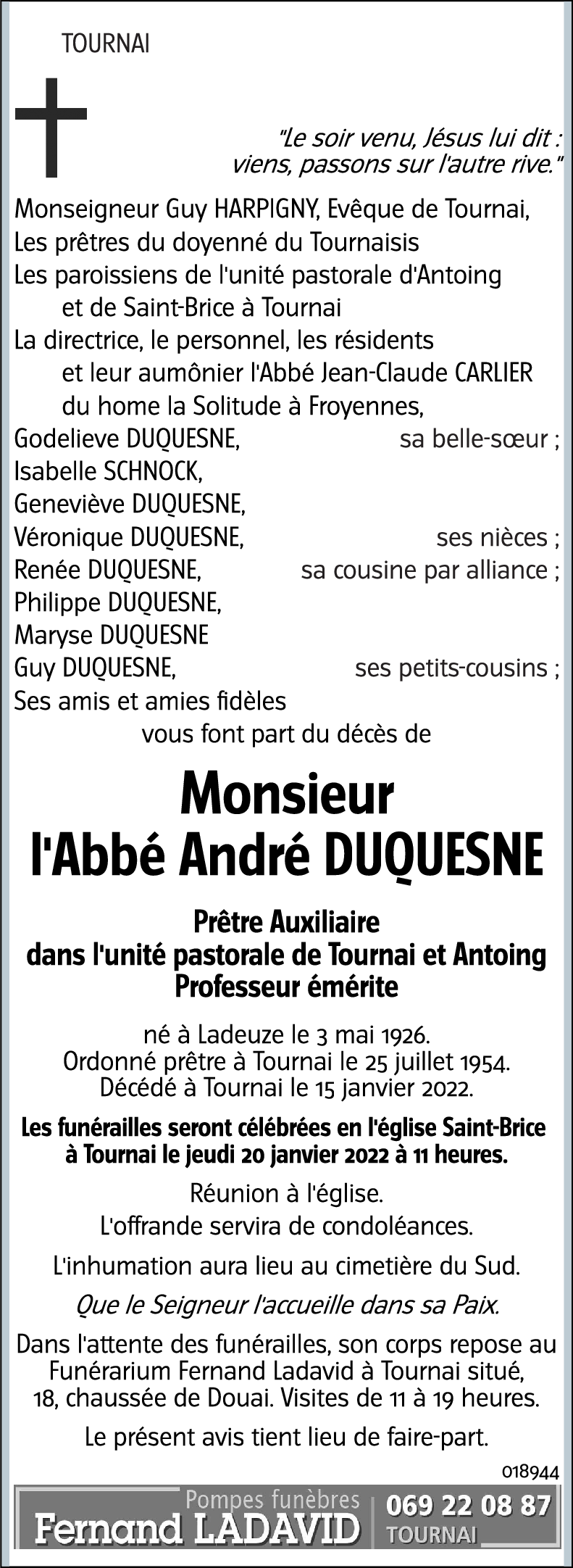 André DUQUESNE