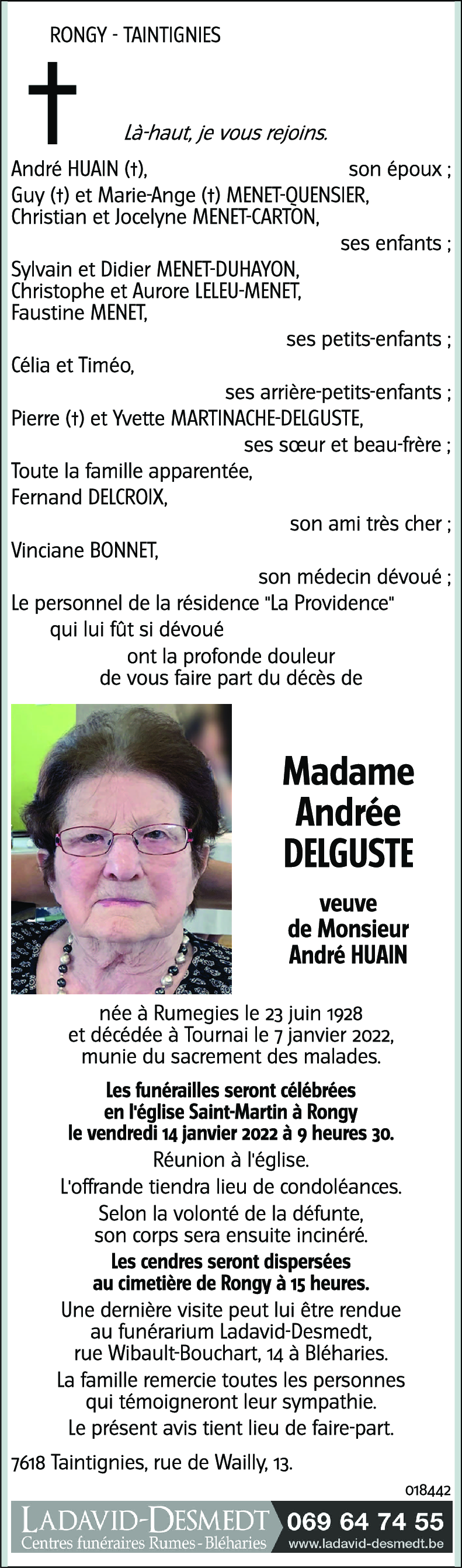 Andrée DELGUSTE