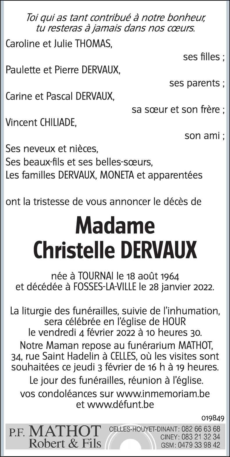 Christelle DERVAUX