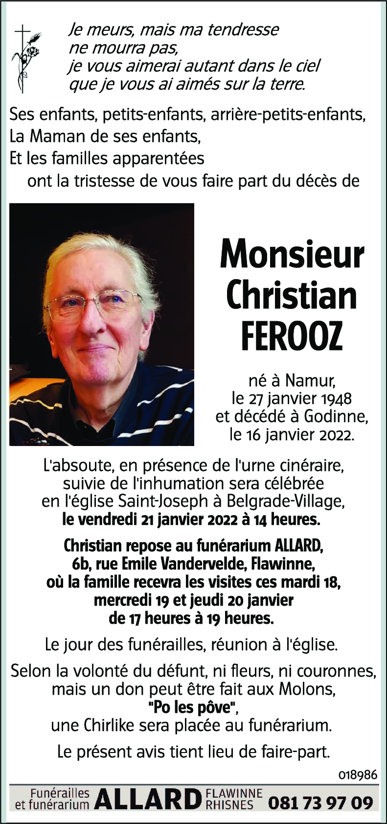 Christian FEROOZ