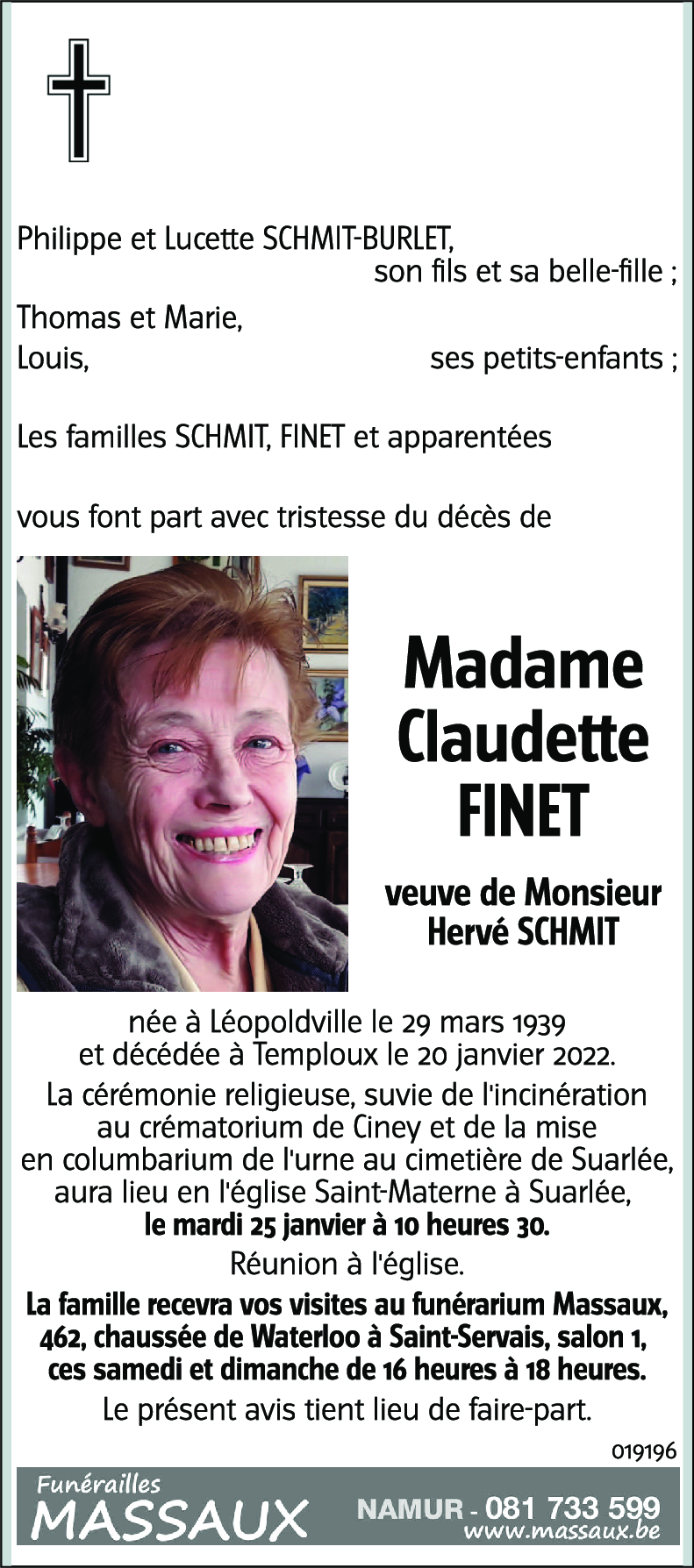 Claudette FINET