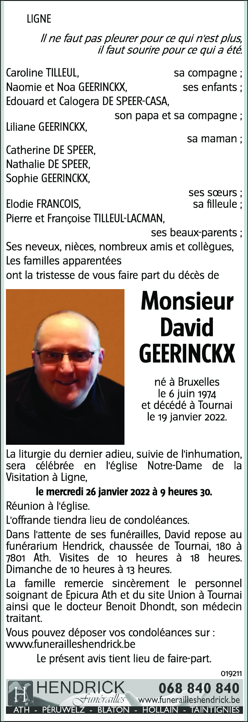 David GEERINCKX