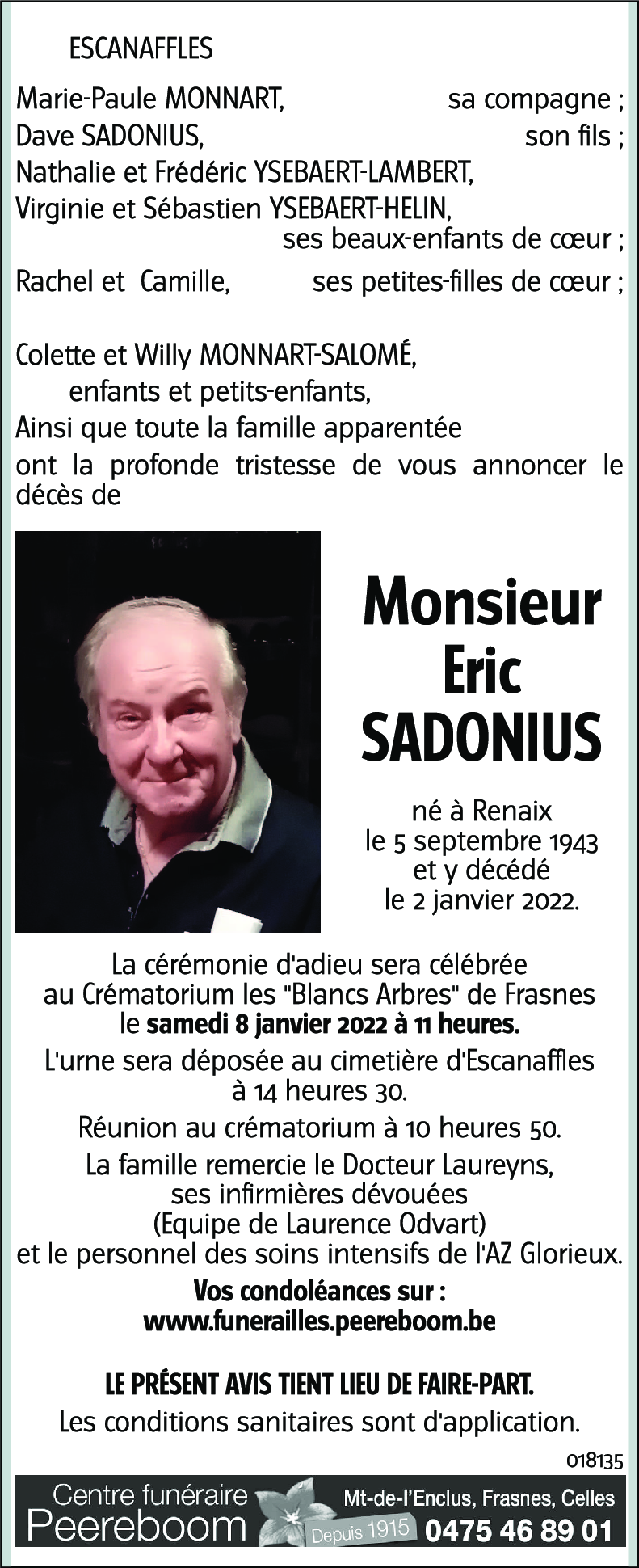 Eric SADONIUS