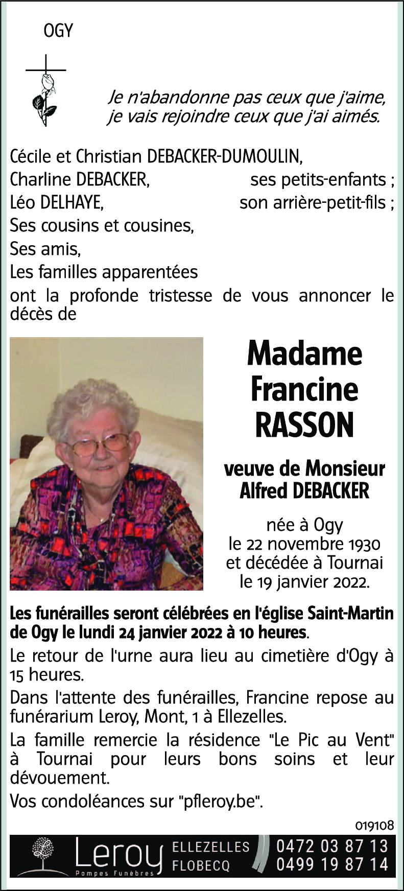 Francine RASSON