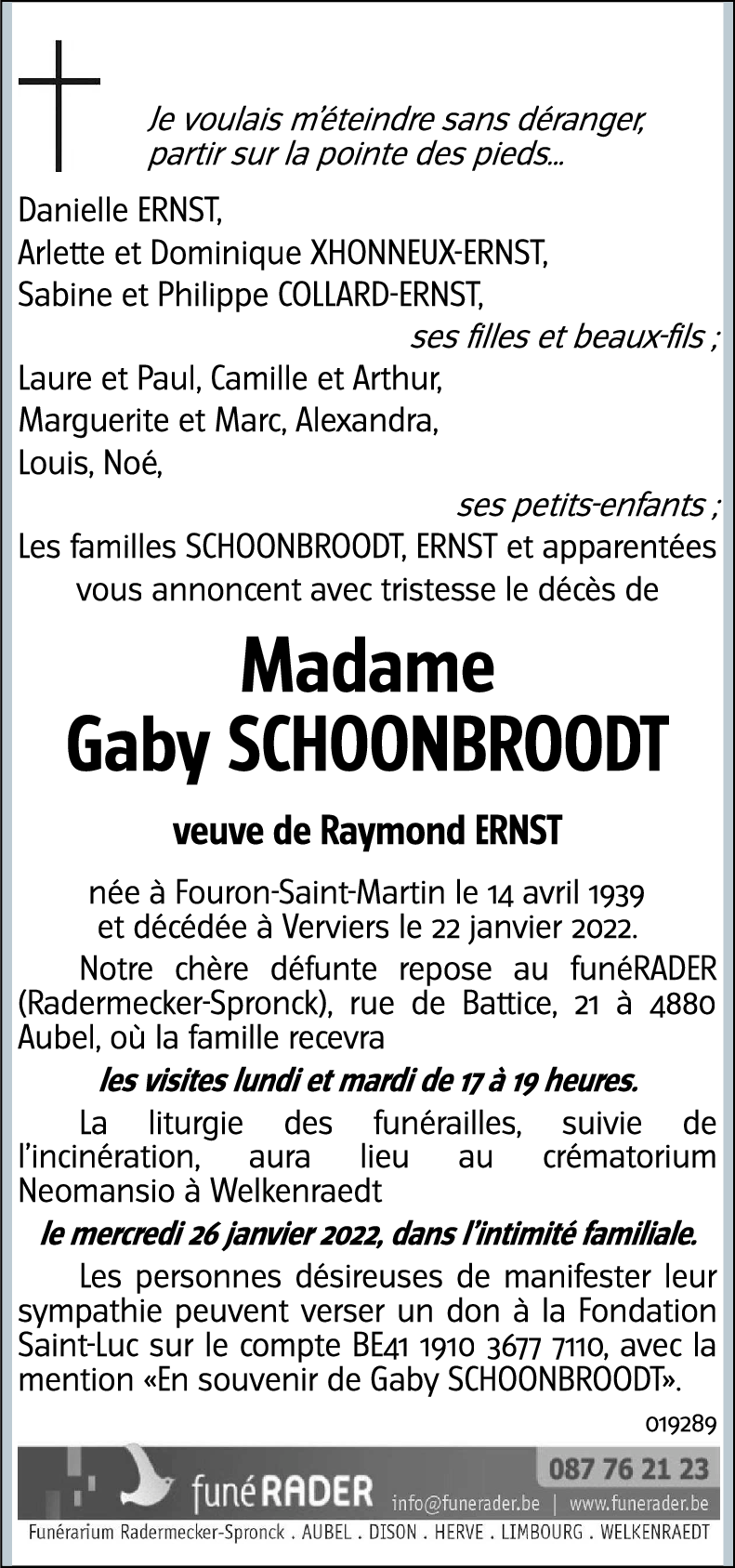 Gaby SCHOONBROODT