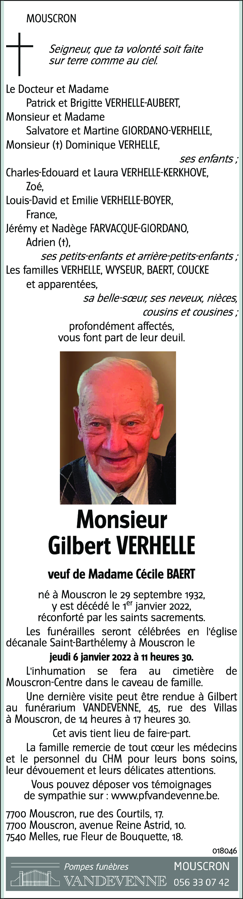 Gilbert VERHELLE