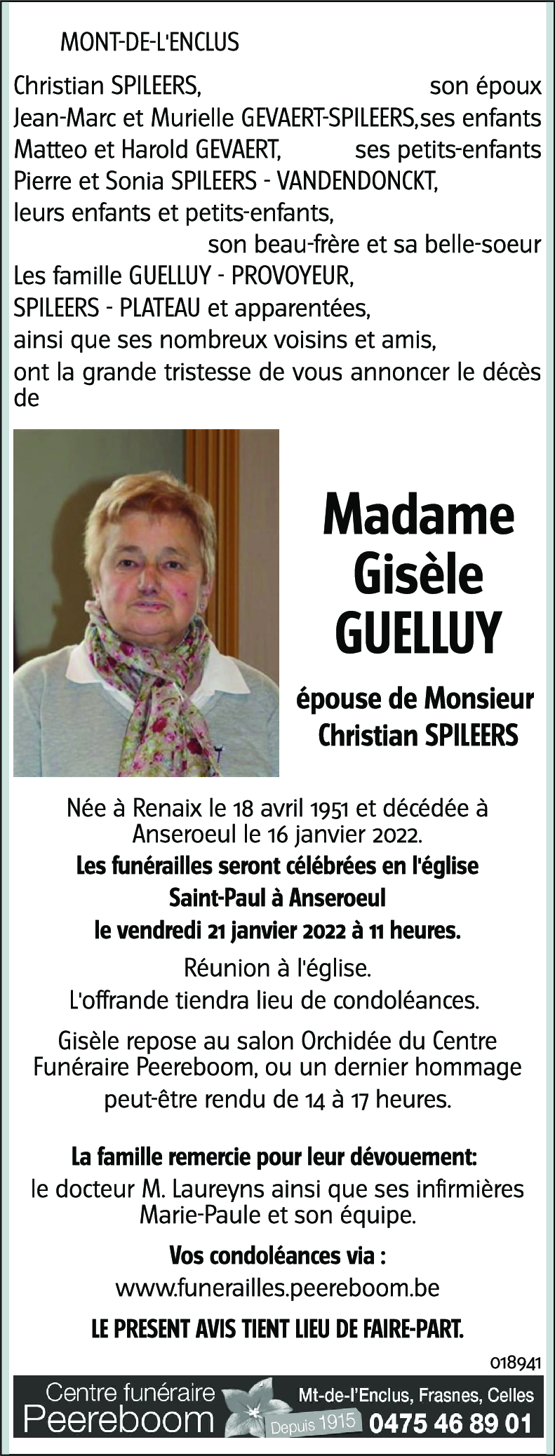 Gisèle GUELLUY