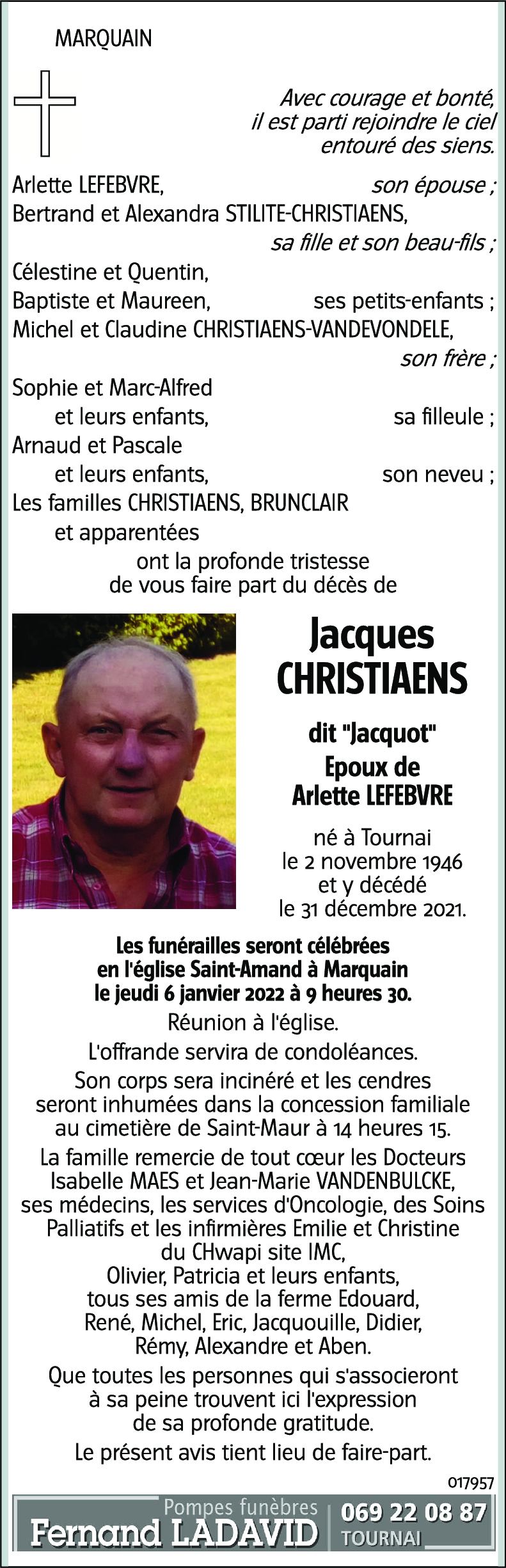 Jacques CHRISTIAENS