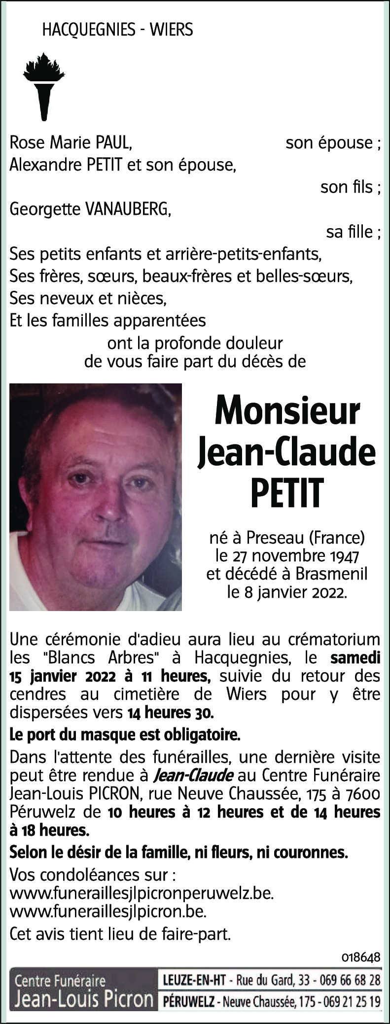 Jean-Claude PETIT