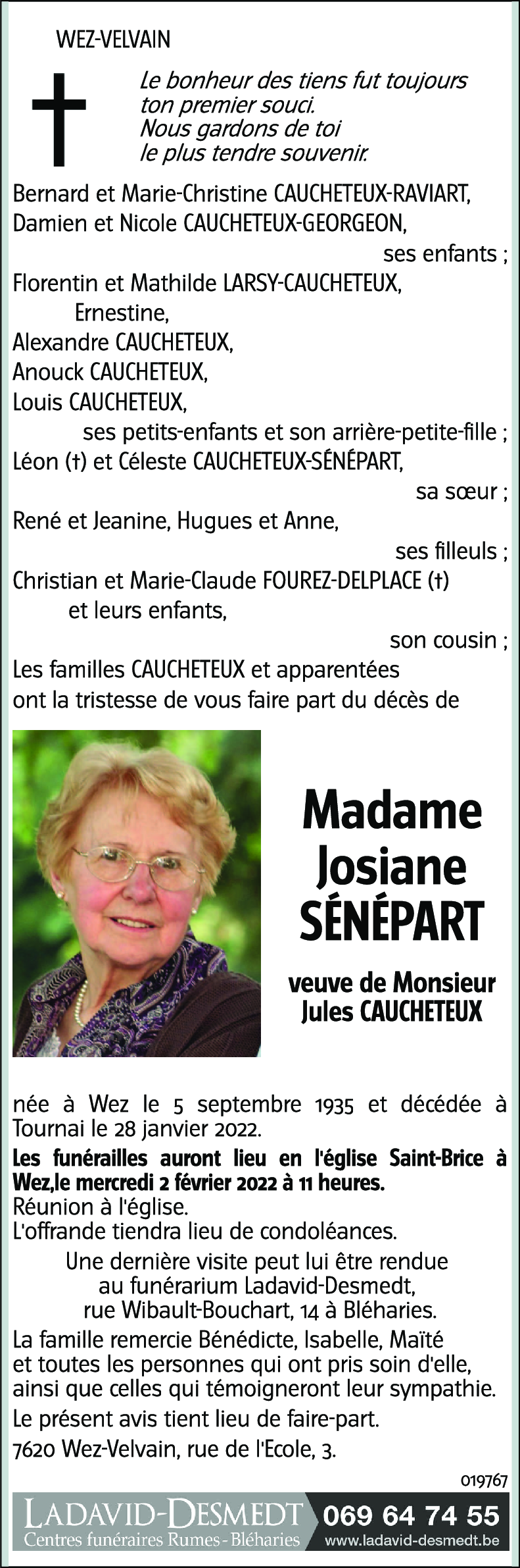 Josiane SÉNÉPART