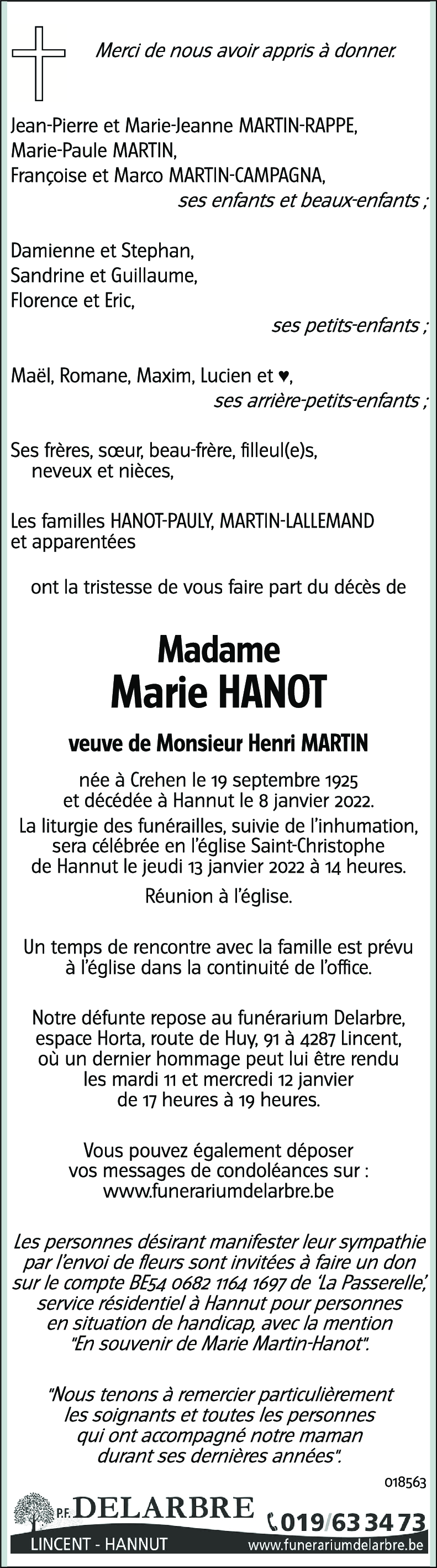 Marie HANOT