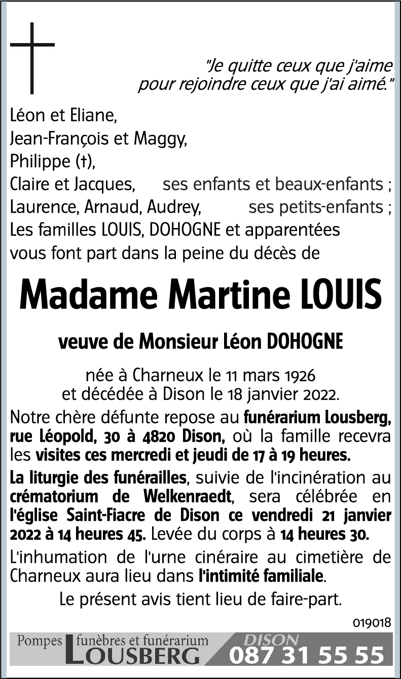 Martine LOUIS