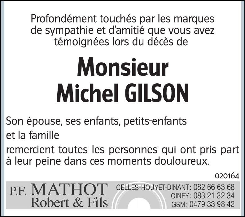 Michel GILSON