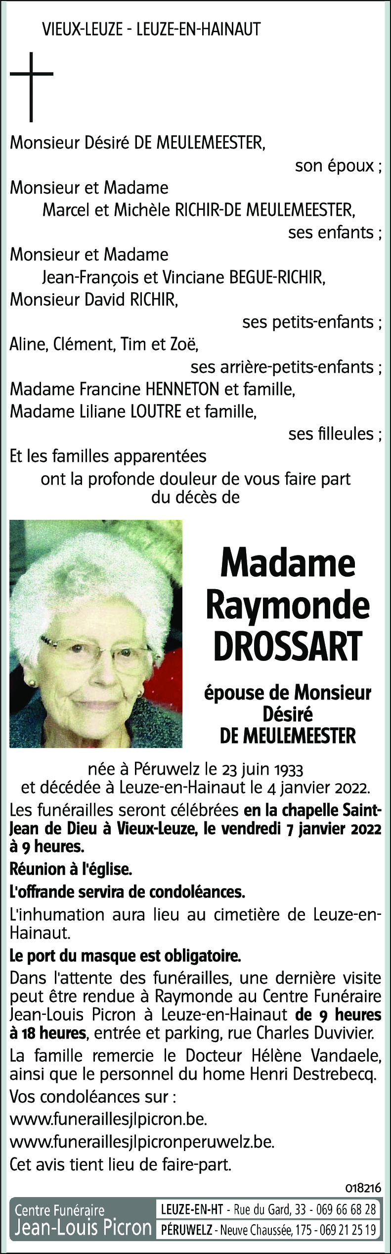 Raymonde Drossart