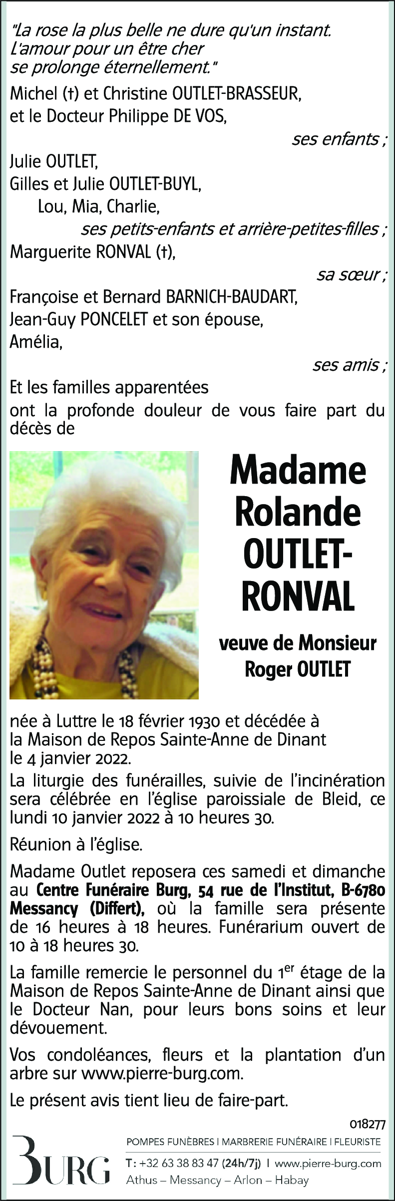 Rolande OUTLET-RONVAL