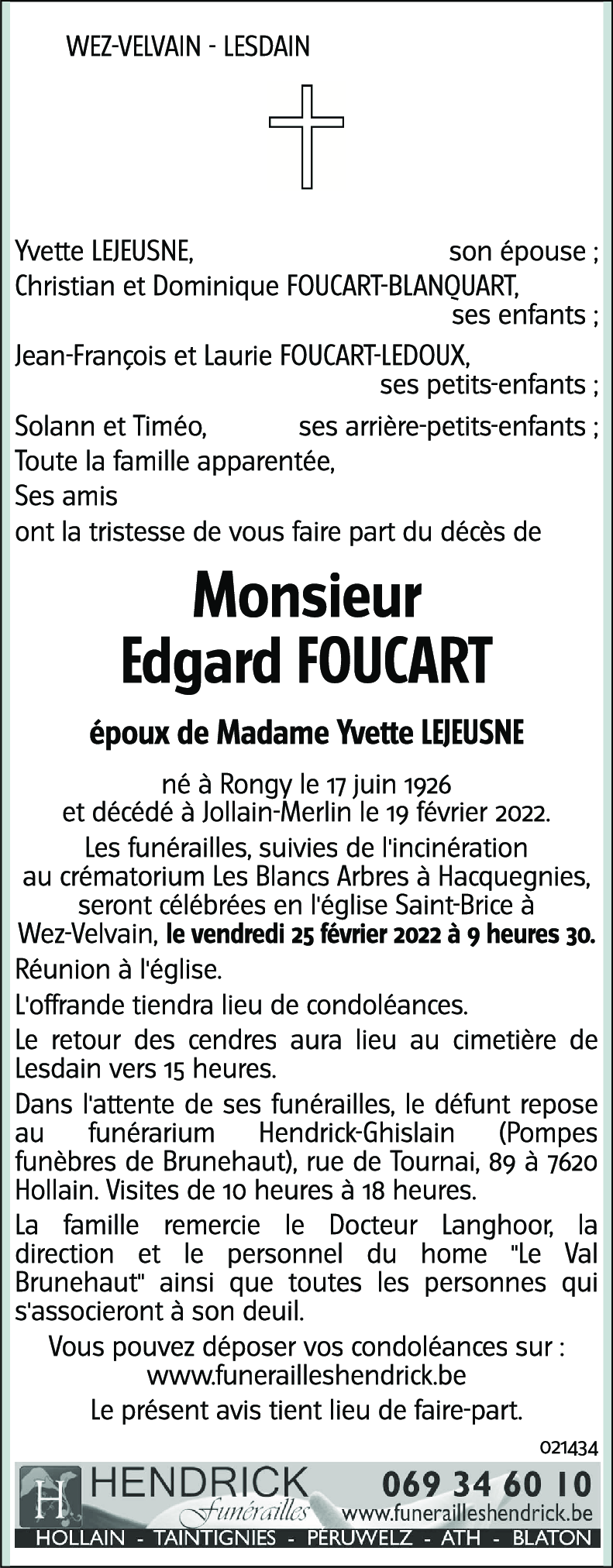 Edgard FOUCART