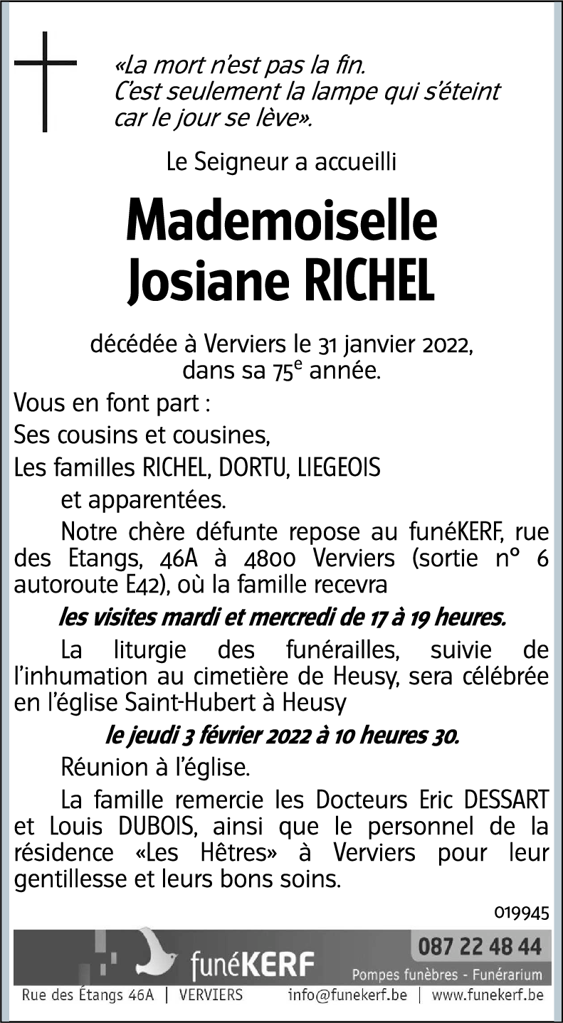 Josiane RICHEL