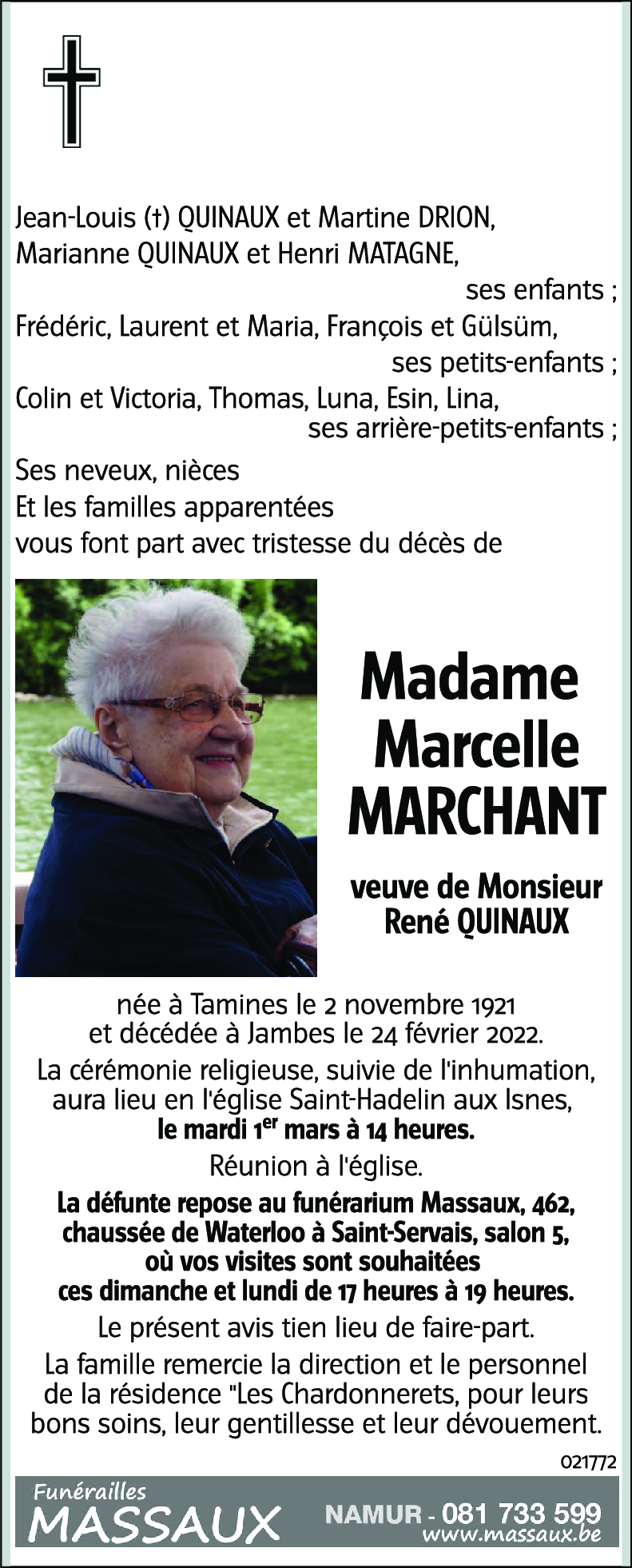 Marcelle MARCHANT