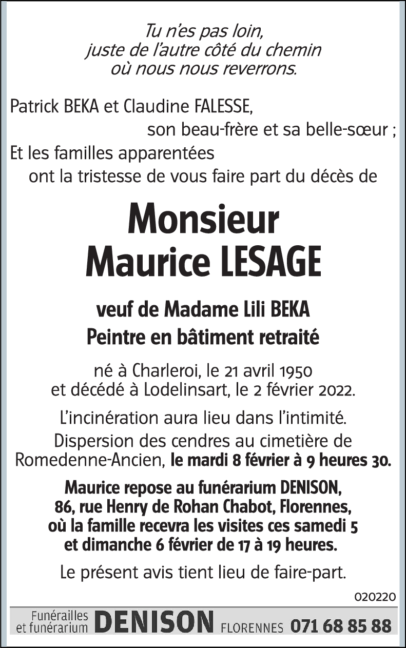 Maurice LESAGE