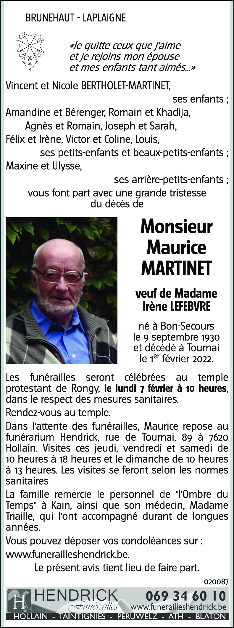 Maurice MARTINET