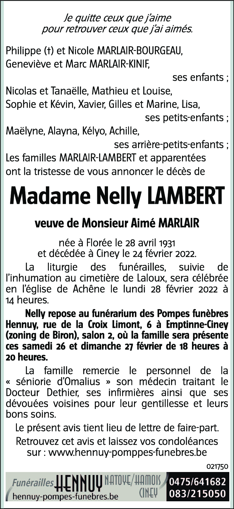 Nelly LAMBERT