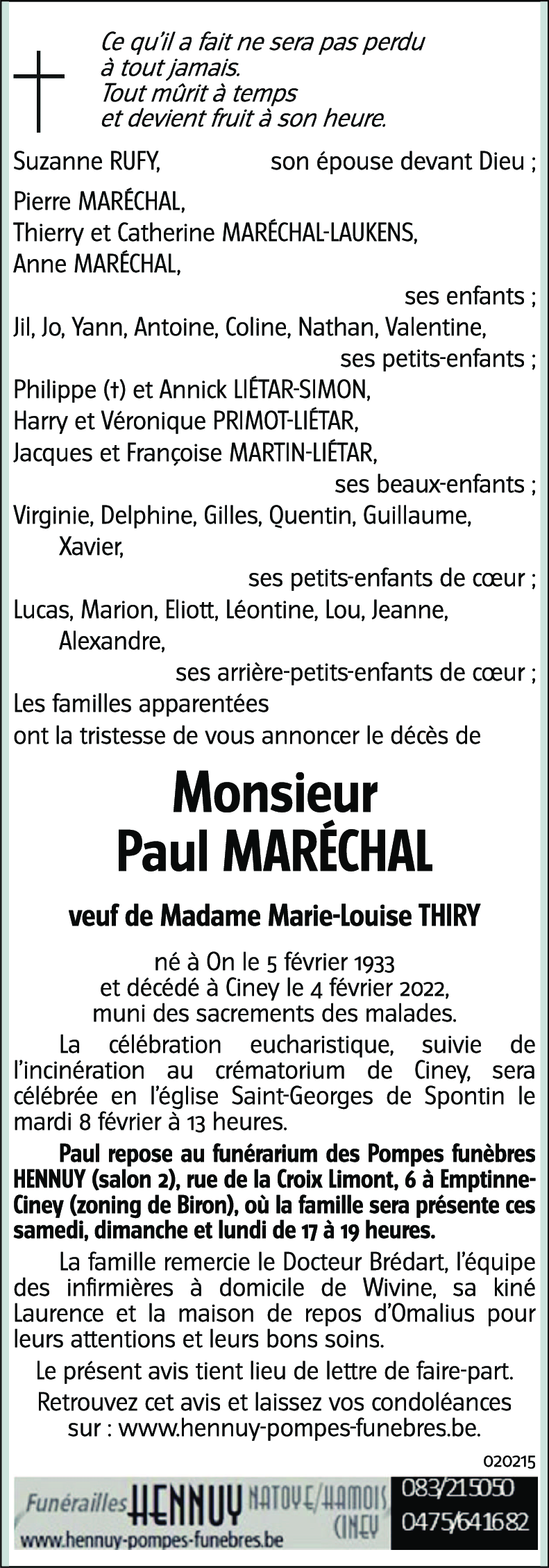 Paul MARECHAL