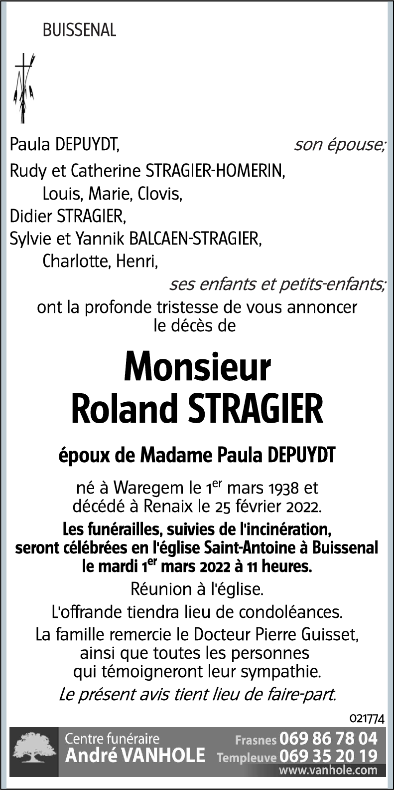 Roland STRAGIER