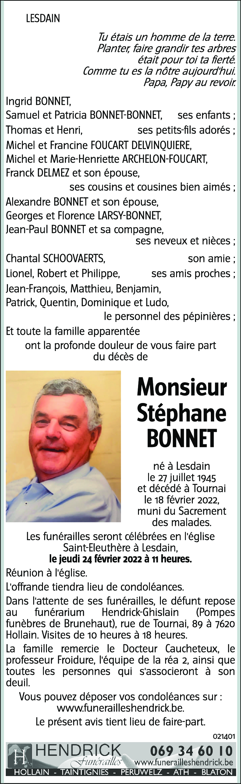 Stéphane BONNET