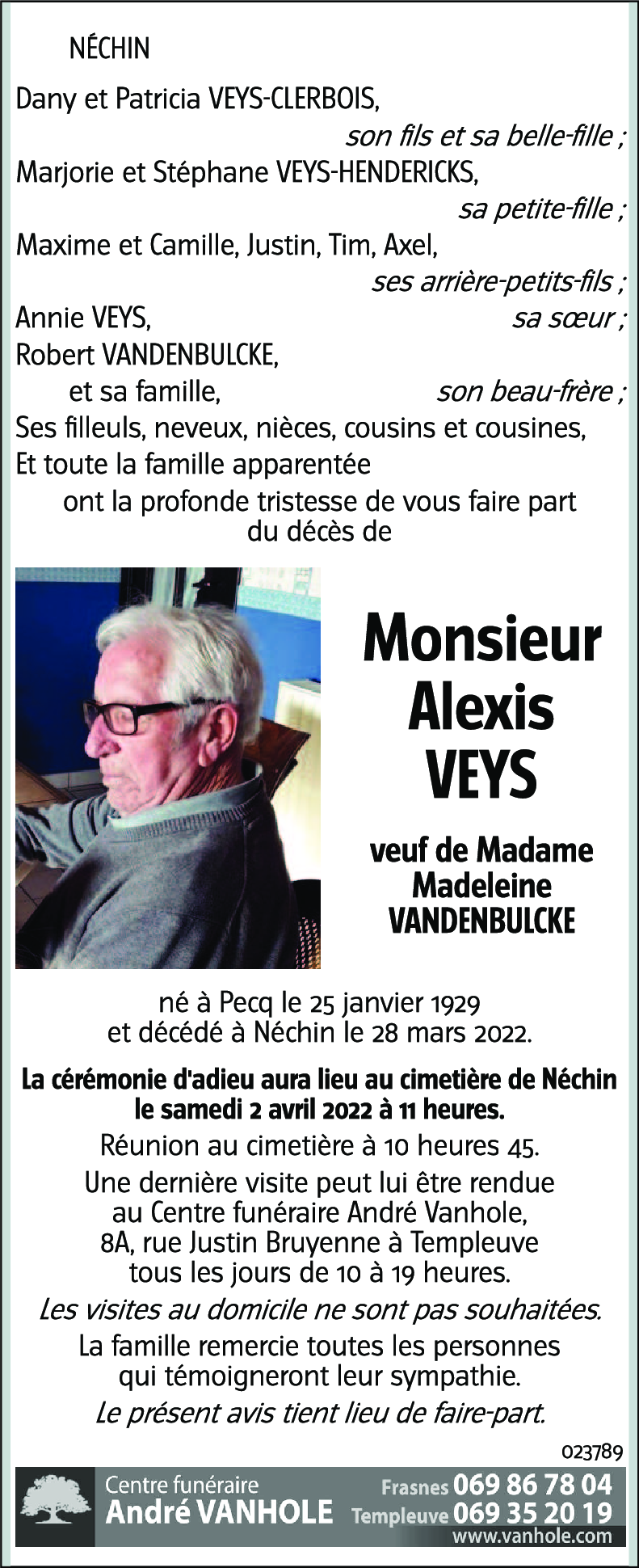 Alexis VEYS