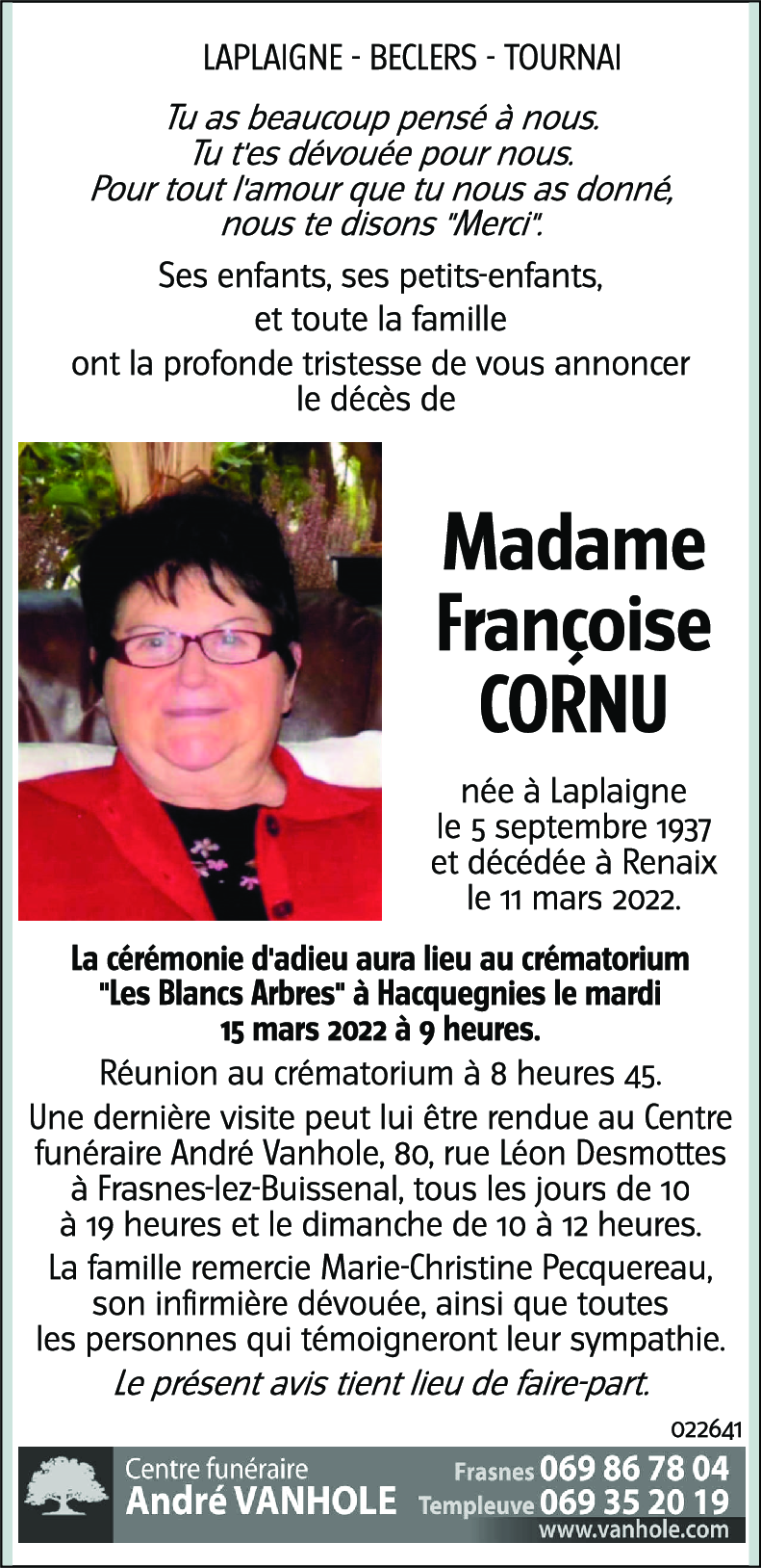 Françoise CORNU