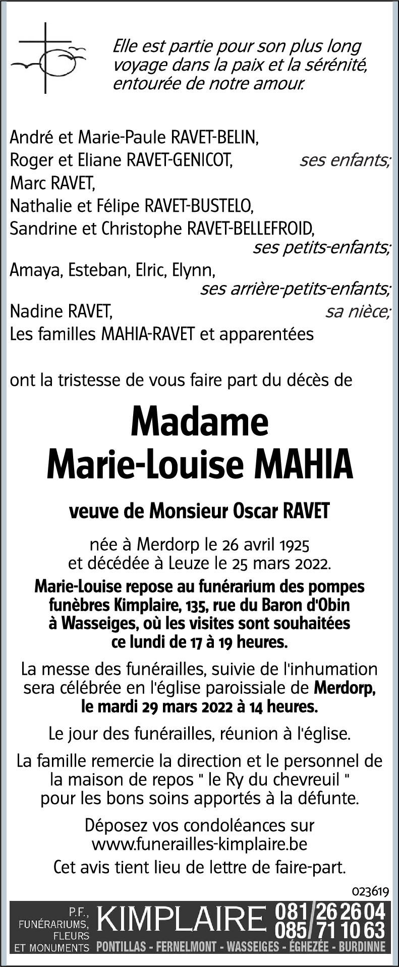 Marie-Louise MAHIA