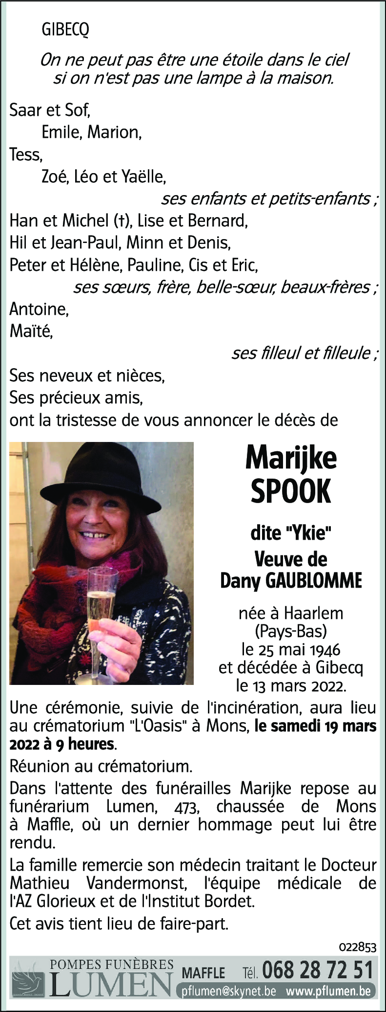 Marijke SPOOK