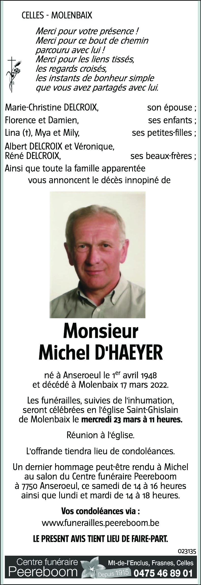 Michel D'HAEYER