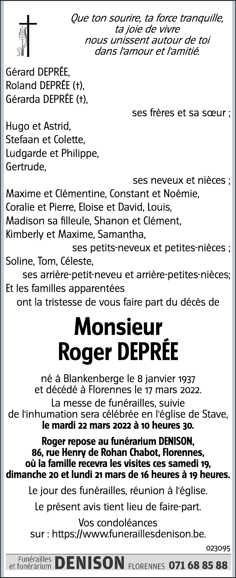 Roger DEPRÉE