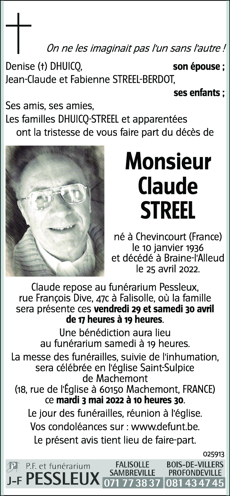 Claude STREEL