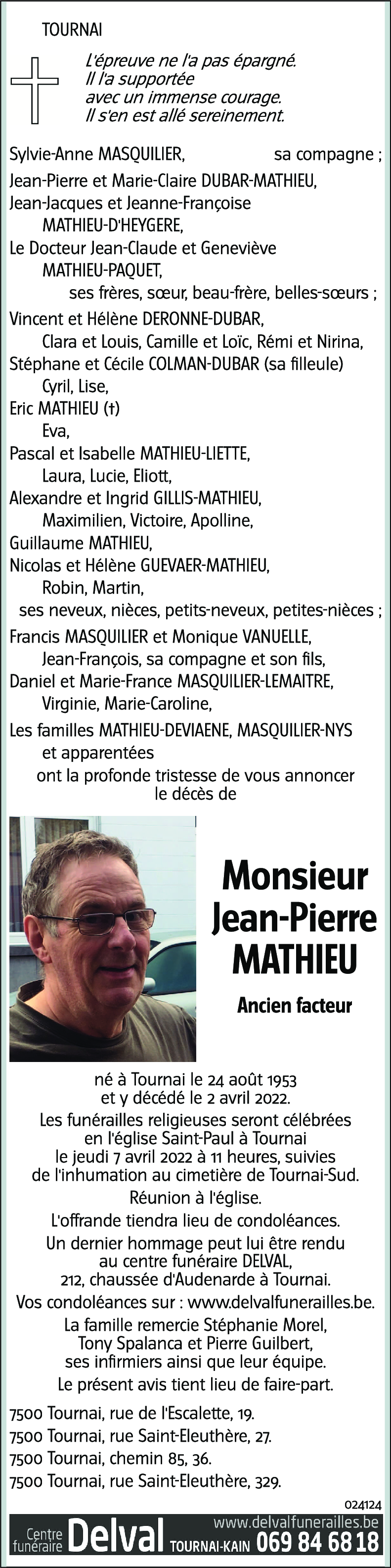 Jean-Pierre MATHIEU