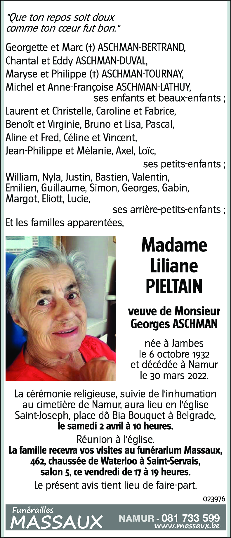 Liliane PIELTAIN