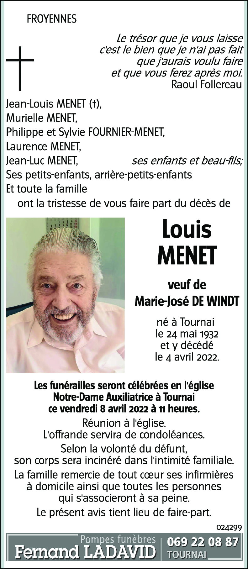 Louis MENET