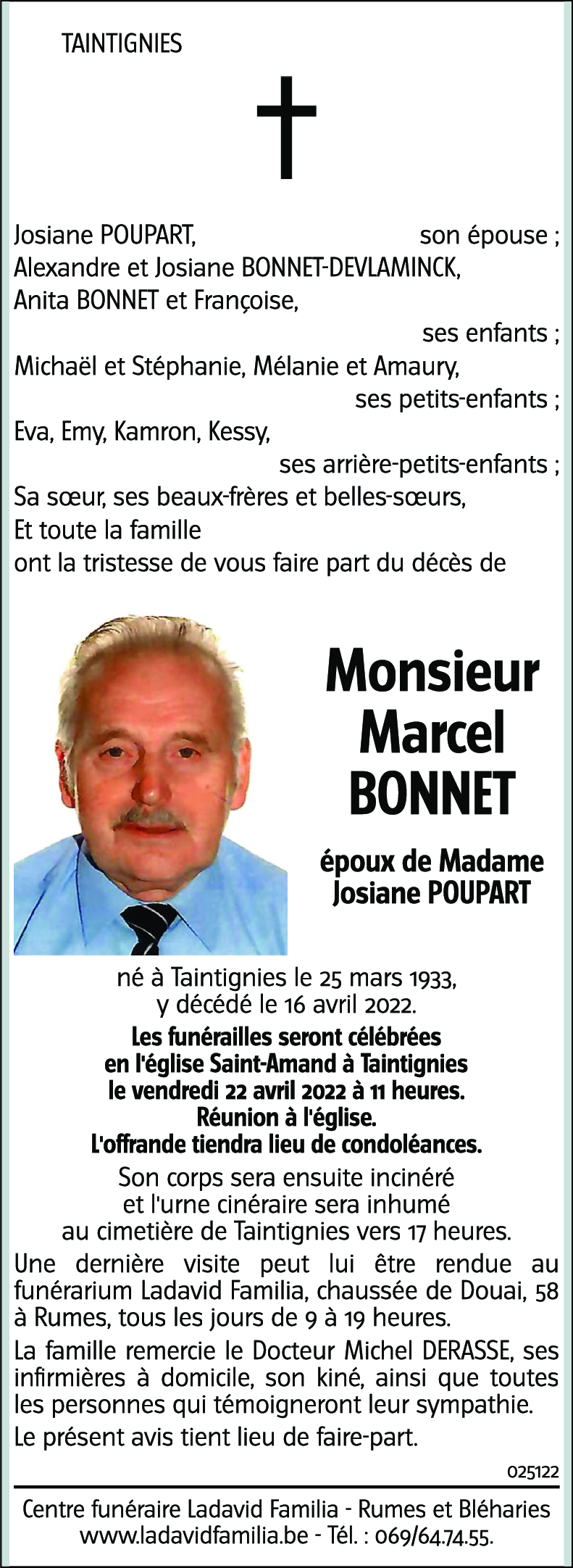Marcel BONNET