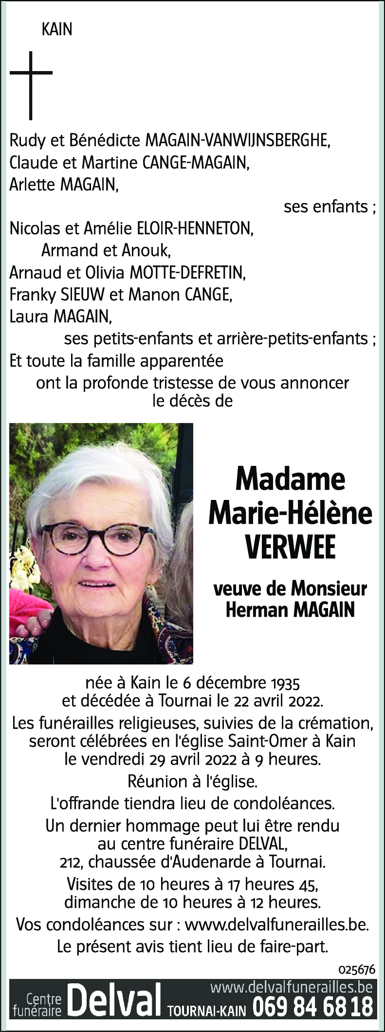 Marie-Hélène VERWEE