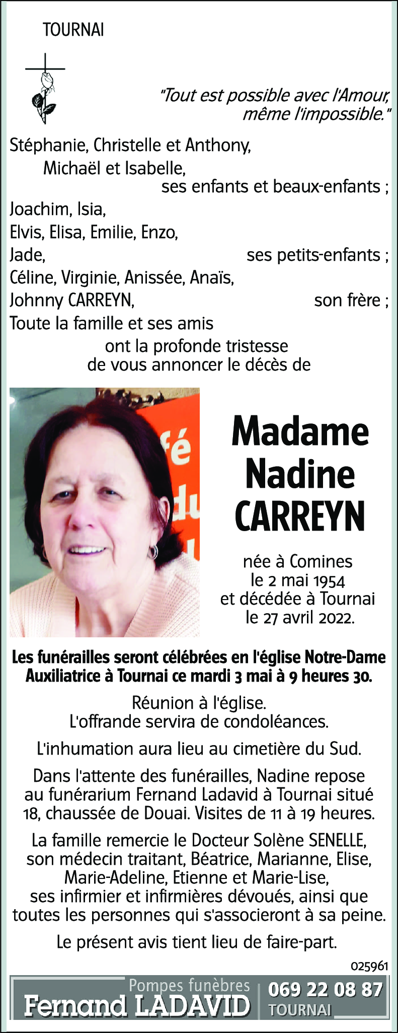 Nadine CARREYN