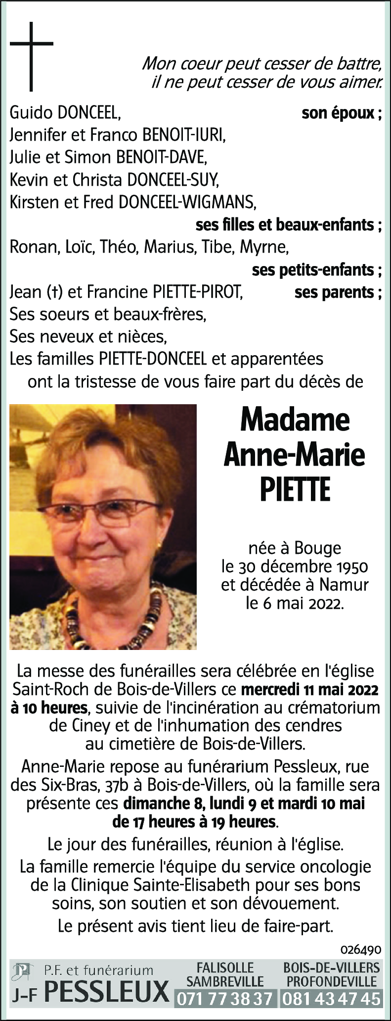 Anne-Marie PIETTE