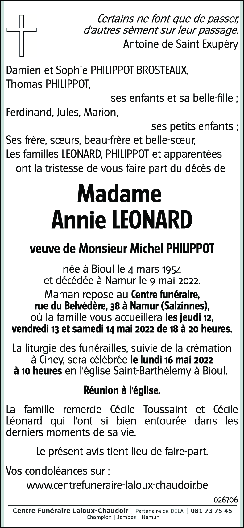 Annie LÉONARD