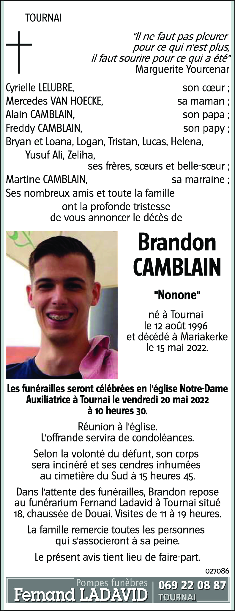 Brandon CAMBLAIN