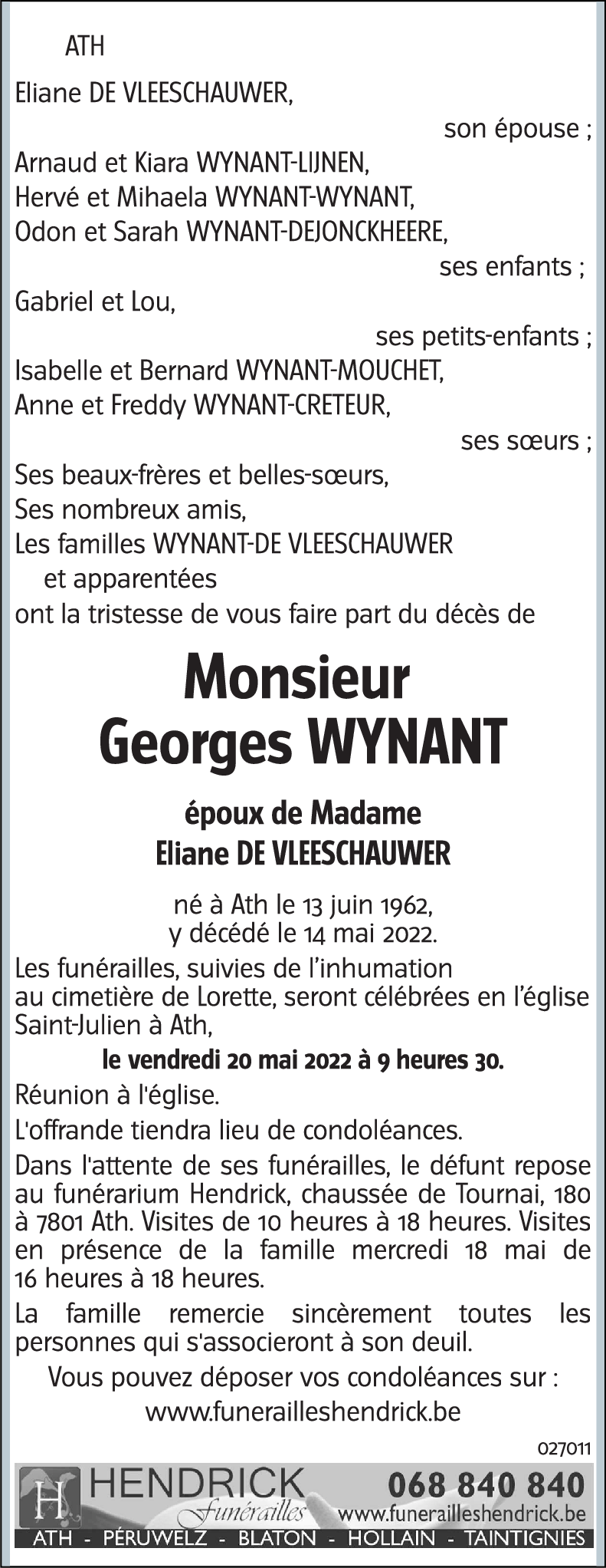 Georges WYNANT